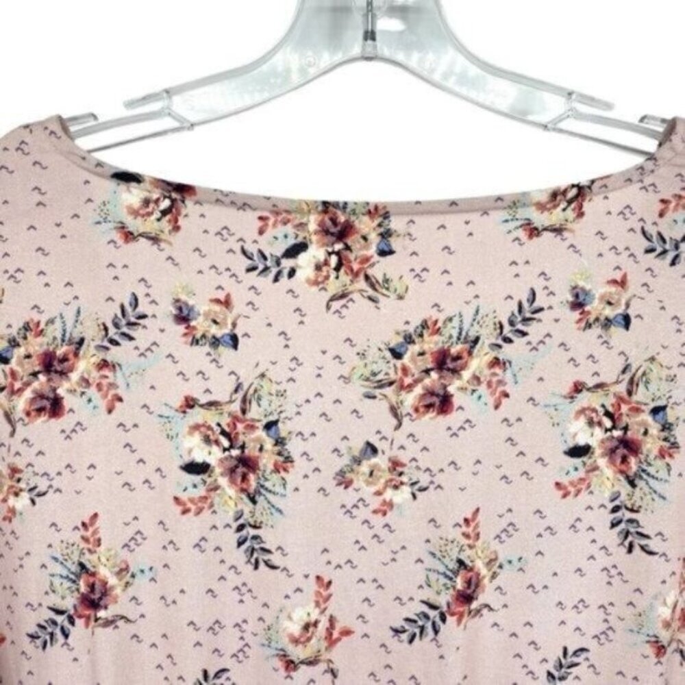 Maurices Plus Size Floral Boho Peasant Top - Picture 10 of 12